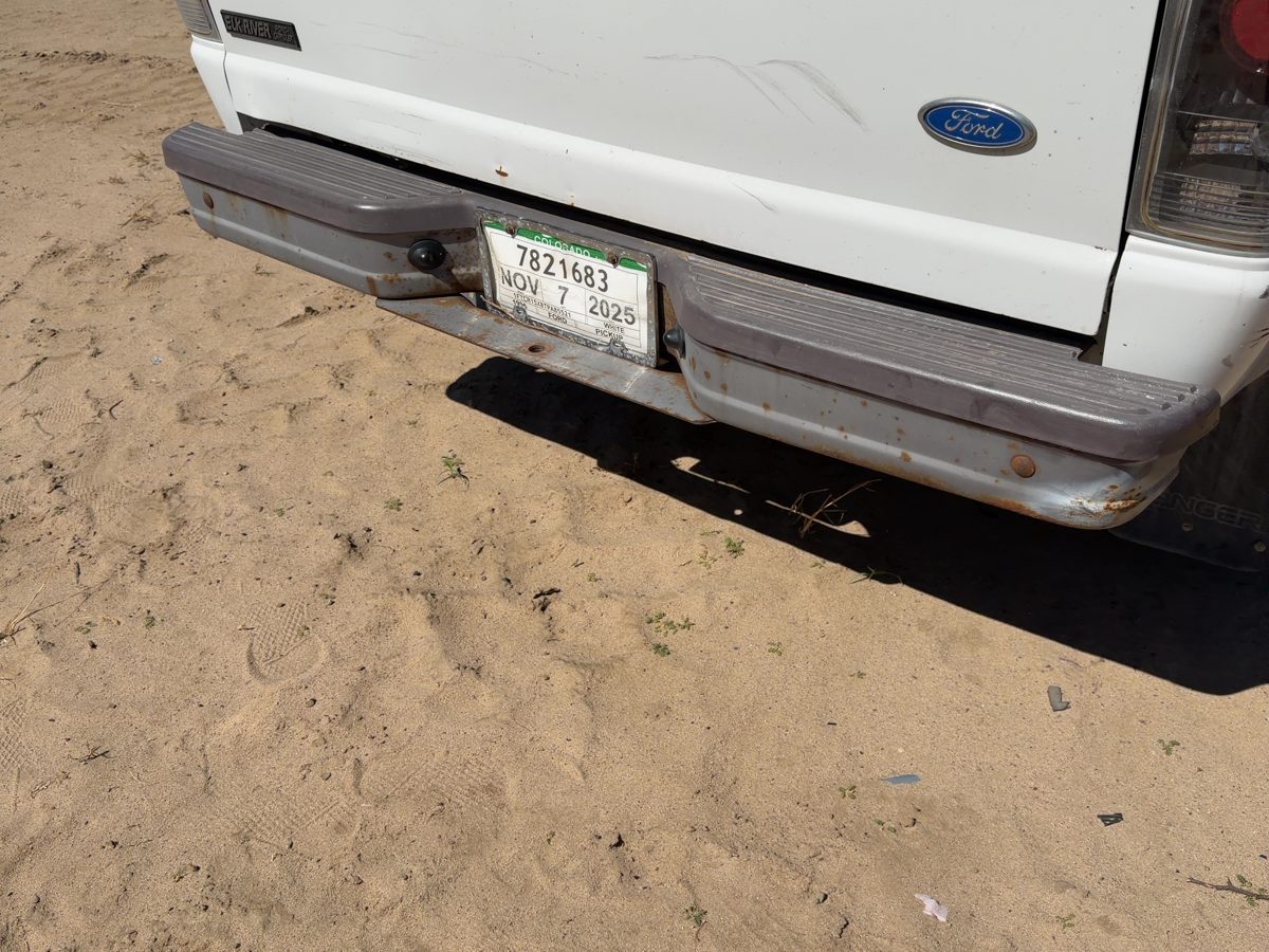 1996 Ford Ranger Rear Bumper Assembly