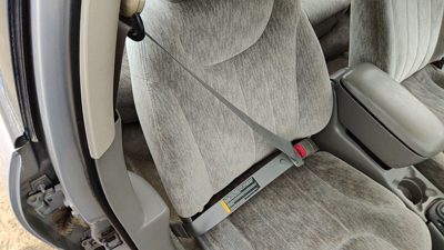 00 Chevy Malibu Passenger Right Front Seat Belt Retractor Oem Shoulder 92d Gray