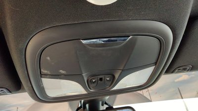 15-17 Chrysler 200 Center Overhead Console Dome Light Map Lamp Cubby Black X9