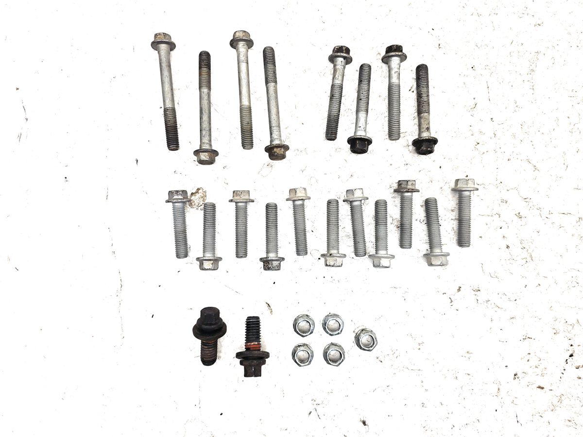 11-16 Ford F250 Super Duty Transmission Mount Bolts Hardware