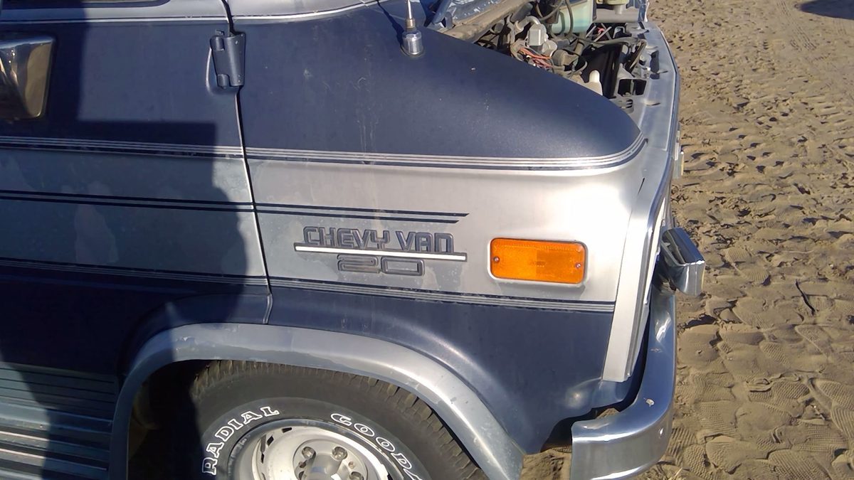 1989 Chevy Van 20 Series Fender