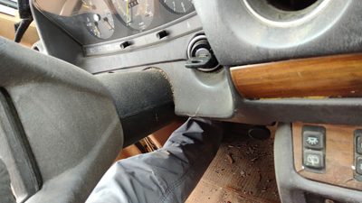 1980-1985 Mercedes 300Td Steering Column Assembly Oem 1234605309