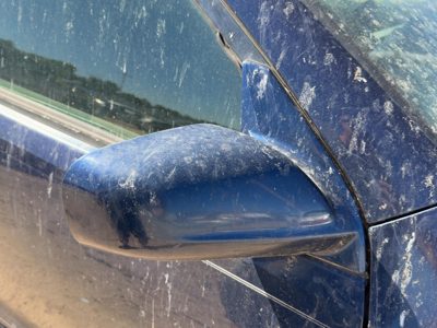 03-08 Matrix Xr Passenger Right Power Side Mirror Door Mounted Indigo Ink Pearl