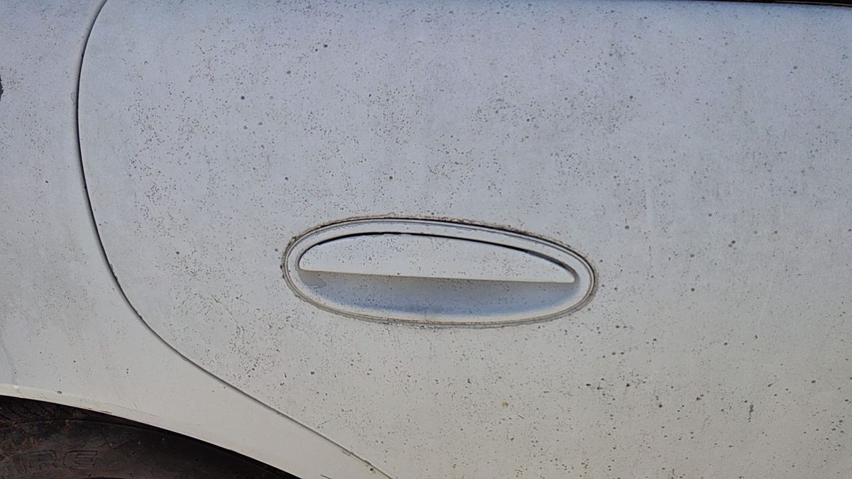 1997-2005 Buick Century Passenger Right Rear Outside Door Handle Oem Back White