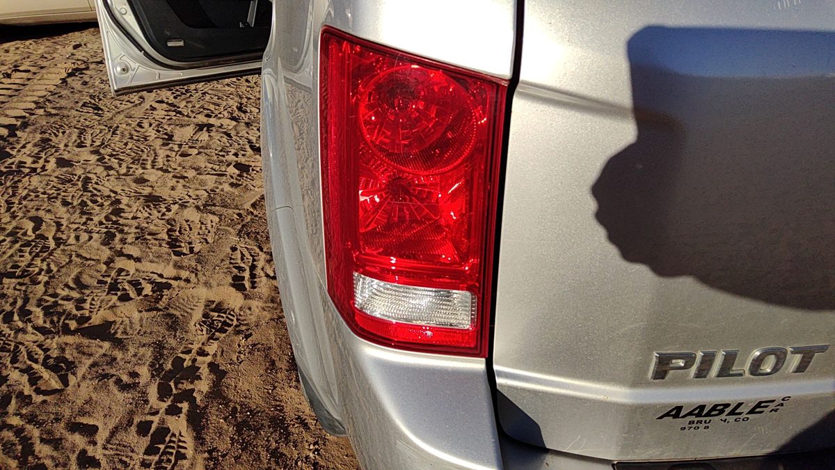 2009-2015 Honda Pilot Driver Left Tail Light Brake Lamp Oem Rear 33550Szaa01