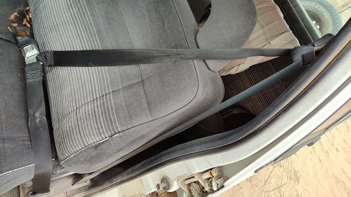 1993 Chevy S10 Blazer Driver Left Front Seat Belt Retractor Oem Shoulder Black