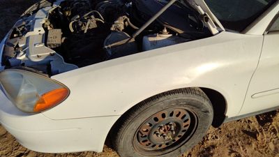 2000-2007 Ford Taurus Driver Left Front Fender Oem White Hail Yf1z16006aa