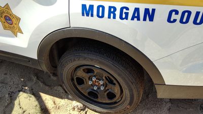 17 Explorer Police Interceptor Driver Left Rear Wheel Flare Moulding Oem Back