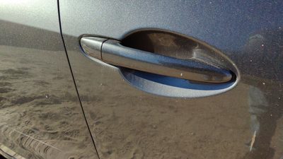 2010-13 Mazda 3 Passenger Right Front Outside Door Handle Oem 38r Graphite Mica