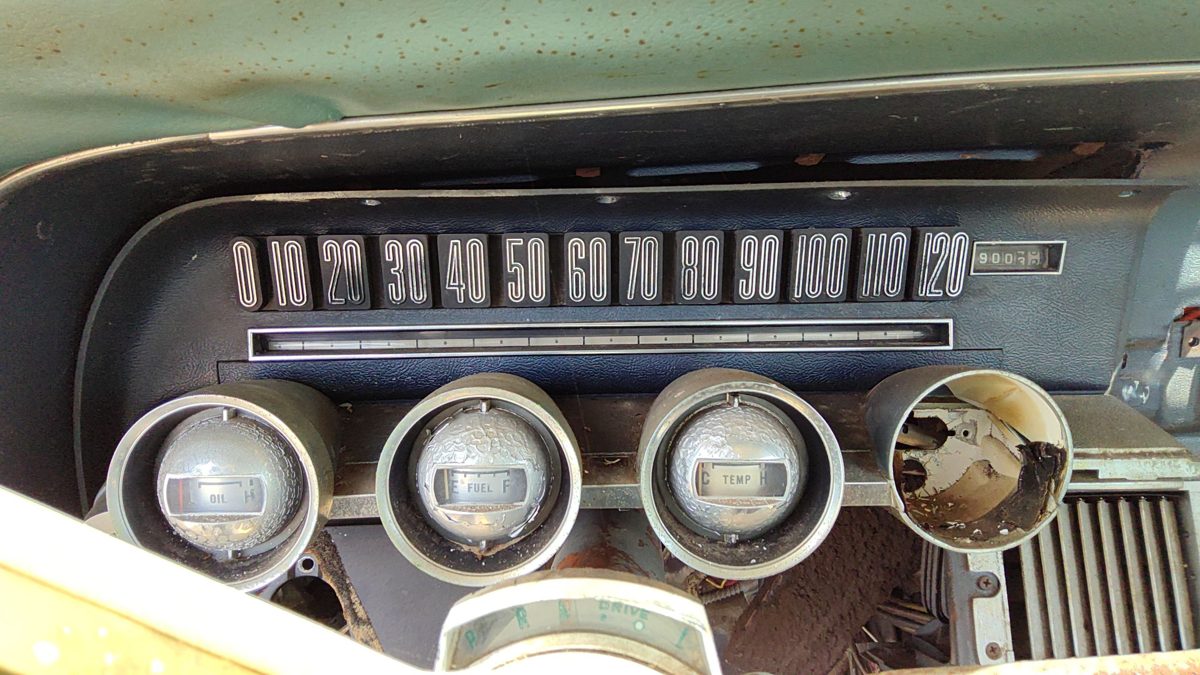 1964-66 Ford Thunderbird Coupe Speedometer Cluster Instrument Gauges Panel Dash