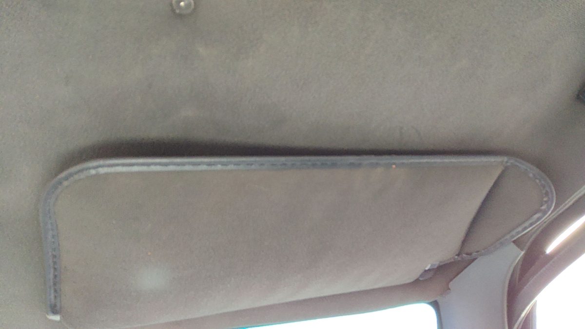 1982-1993 Chevy S10 Pickup Passenger Right Sun Visor Oem Dark Gray