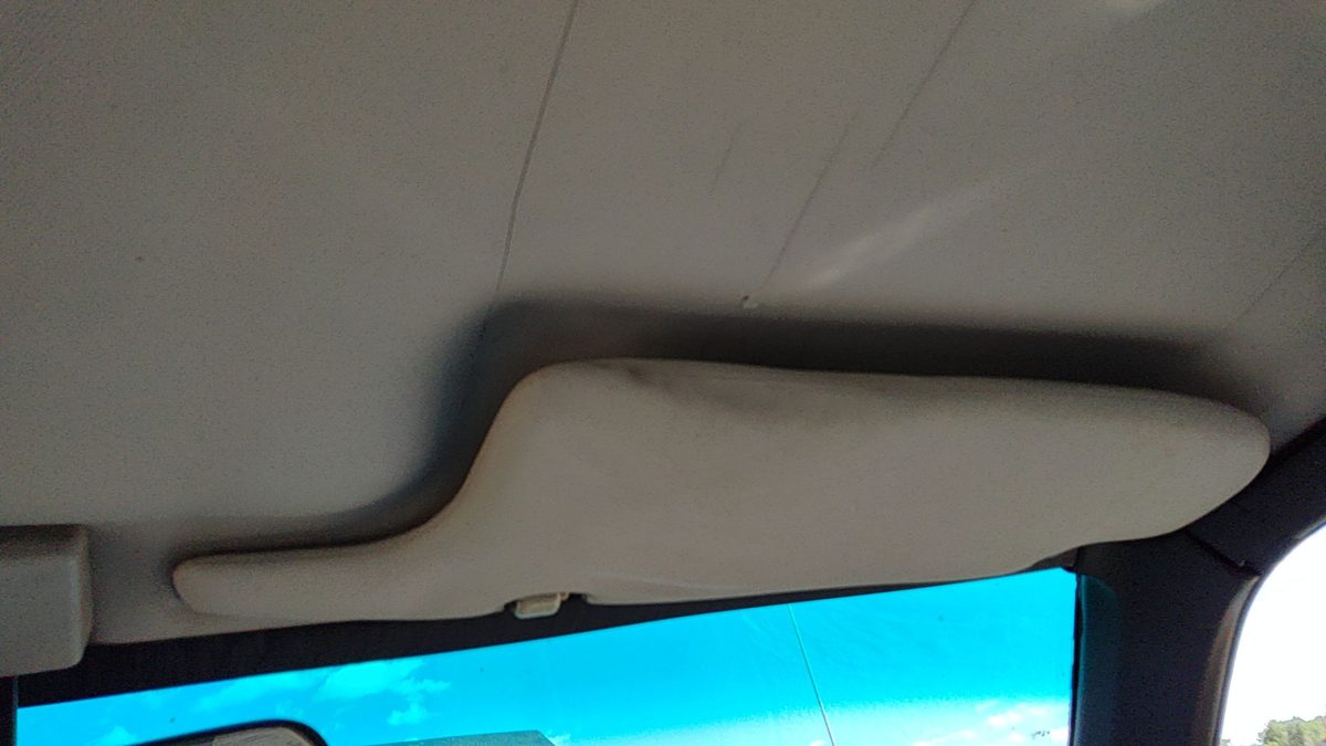 1985-1986 Toyota Camry Passenger Right Sun Visor Oem Gray