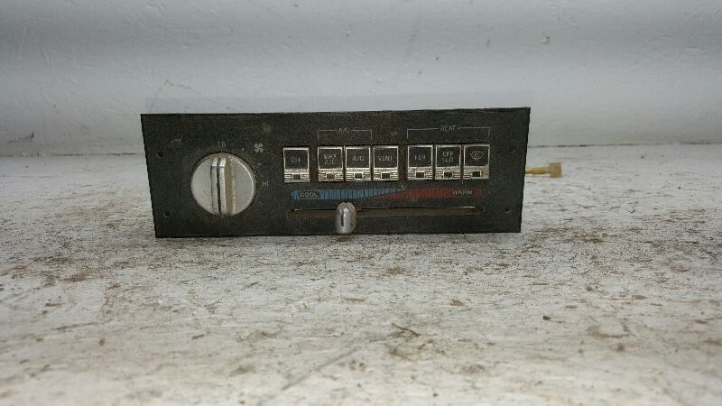 1989 Mercury Cougar Temperature Control Head Unit Oem E9sz19980a