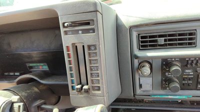88-94 S10 Blazer Temperature Control Module In Dash Heater Ac Head Unit Oem