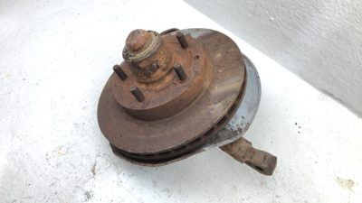 1978 Buick Regal Passenger Right Spindle Steering Knuckle With Hub Rotor Oem