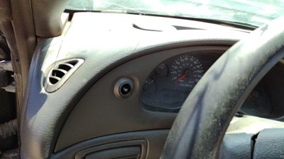 01-04 Mustang Trim Bezel Around Speedometer Oem Dash Surround Panel Black 9W