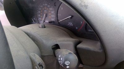 1997-1999 Saturn Sw2 Steering Column Trim Surround Collar Plastic Housing Gray