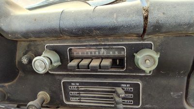 1972-1978 Ford Courier Stock Radio Oem Factory Stereo Cd Player D27Z18806D