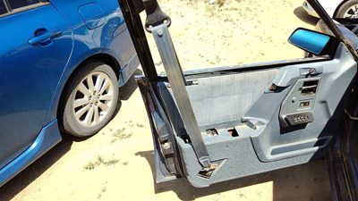 94-96 Olds Cutlass Ciera Driver Left Front Seat Belt Retractor Oem Shoulder Blue
