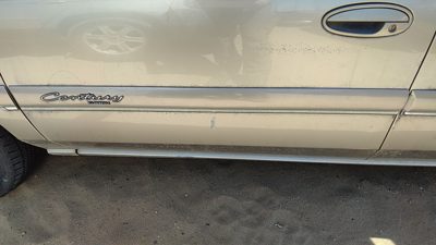 97-99 Buick Century Driver Left Front Moulding From Door Oem Trim Strip Gold 49U