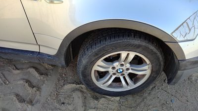 2004 Bmw X3 Passenger Right Front Wheel Flare Moulding Oem Fender 51713401808