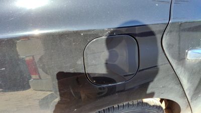 2013-2019 Nissan Sentra Fuel Tank Door With Hinge Gas Lid Oem Filler Black Kh3