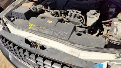 02-05 Ford Explorer Top Plastic Cover Above Radiator Support Oem Upper Shield