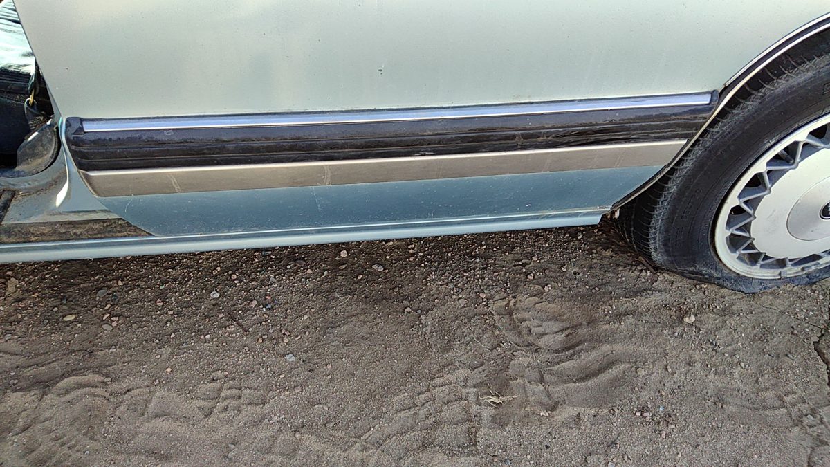 1993 Buick Lesabre Driver Left Rear Moulding From Door Oem Back Trim Strip