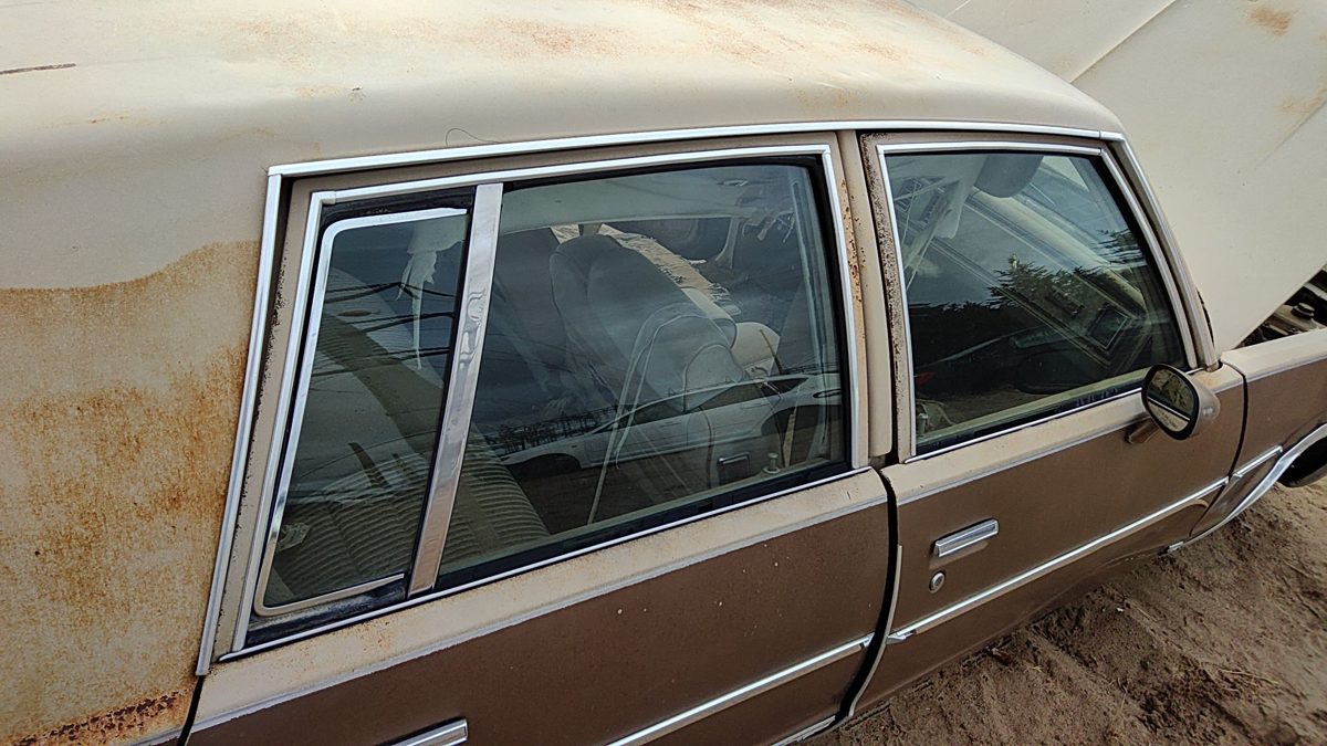 1981 Chevy Malibu Passenger Right Drip Moulding Chrome Trim Oem 4 Door