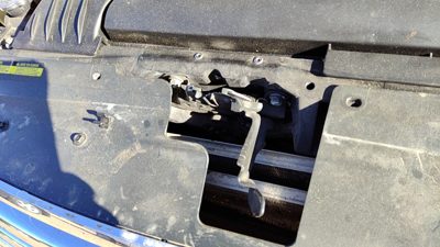 2007-2009 Nissan Altima Hood Latch Assembly With Bracket Oem 62500Ja000