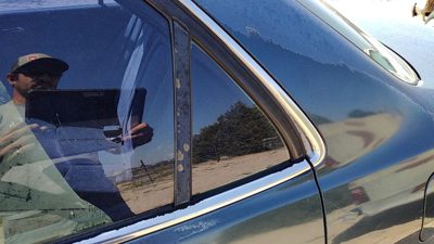 1998-2002 Honda Accord Driver Left Rear Vent Window Back Door Glass With Frame