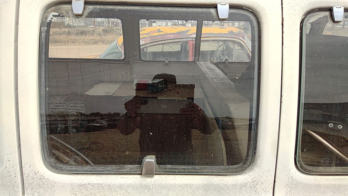 1971-1977 Dodge Van B200 Passenger Right Rear Side Window Door Glass Oem Back