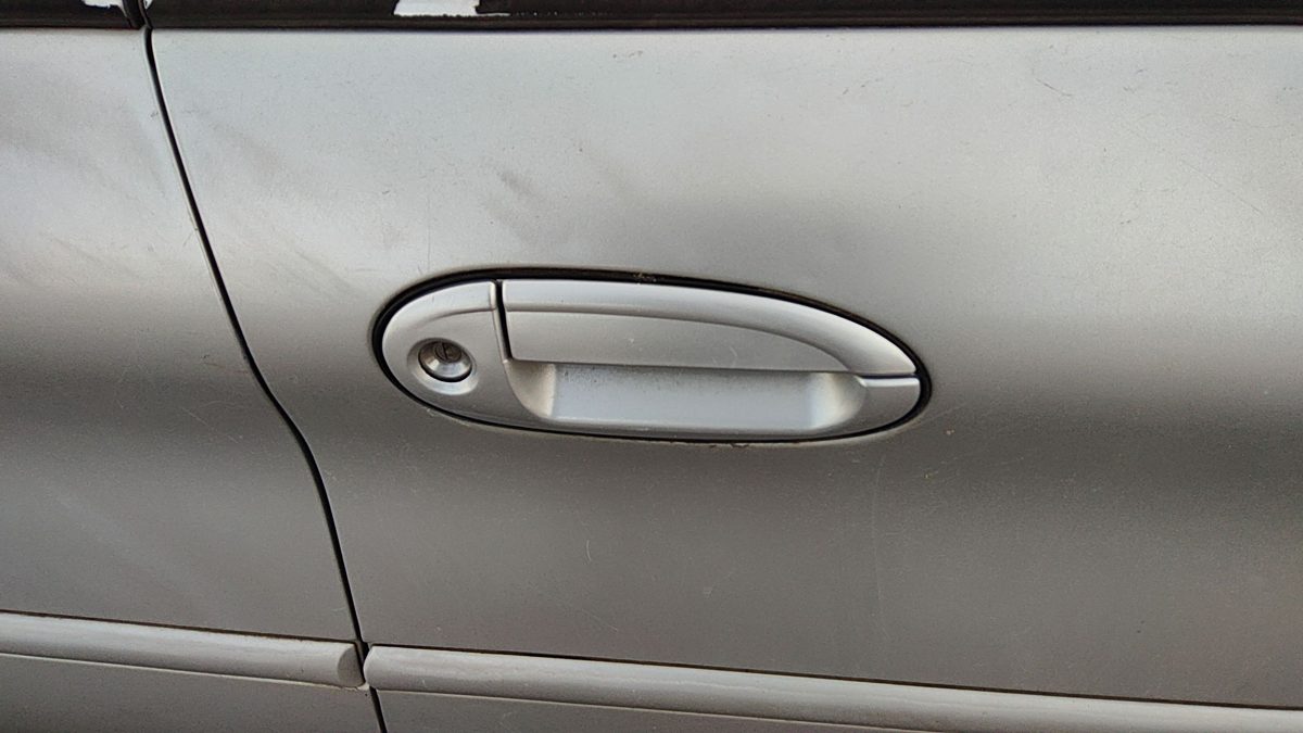 1996-1999 Ford Taurus Passenger Right Front Outside Door Handle Oem Silver Ts