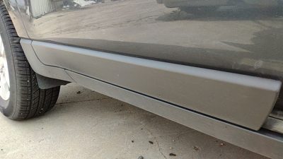 09-12 Chevy Traverse Passenger Right Rear Moulding From Door Oem Back Trim Strip