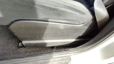 2007-2012 Nissan Versa Driver Left Side Seat Trim Panel Oem Charcoal G