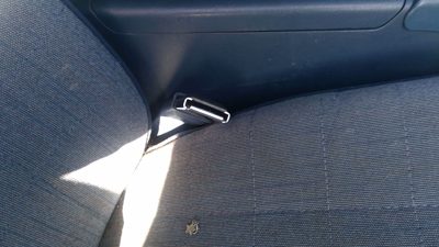 1995 Ford Explorer Passenger Right Front Seat Belt Buckle Receiver Oem Blue Rb