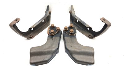 1988-1999 Chevy Silverado 1500 Front Bumper Mount Bracket Set Inner And Outer