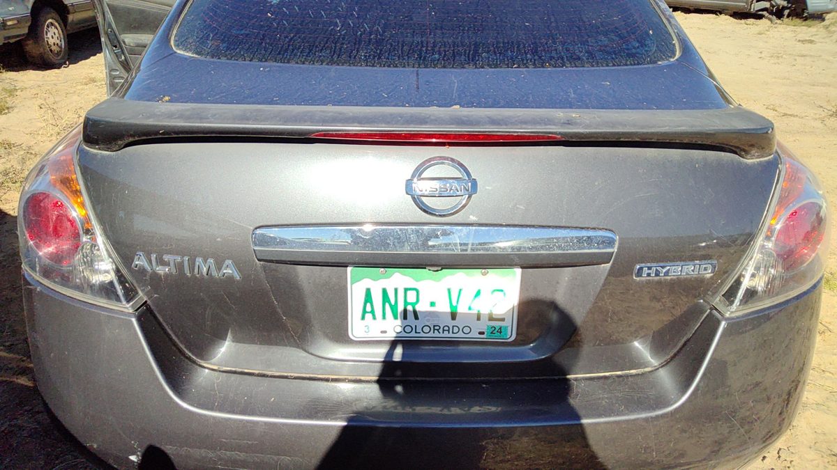 2008 Nissan Altima Trunk/decklid/hatch/tailgate
