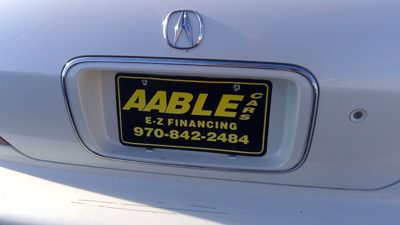 1995-1998 Acura Tl License Plate Trim Surround Panel Oem Tail Trunk Finish White
