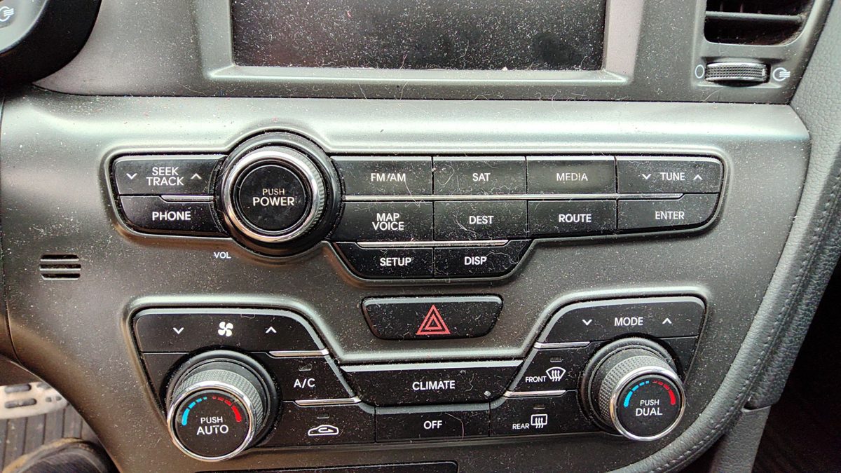 11-13 Optima Sx Stock Radio Factory Stereo Cd Player Control Panel 965402T100