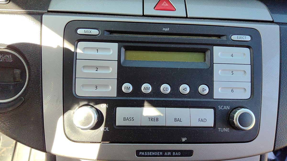 2007 Vw Passat Audio & Visual Equip.(radio)