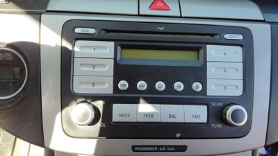 2007 Vw Passat Audio & Visual Equip.(radio)