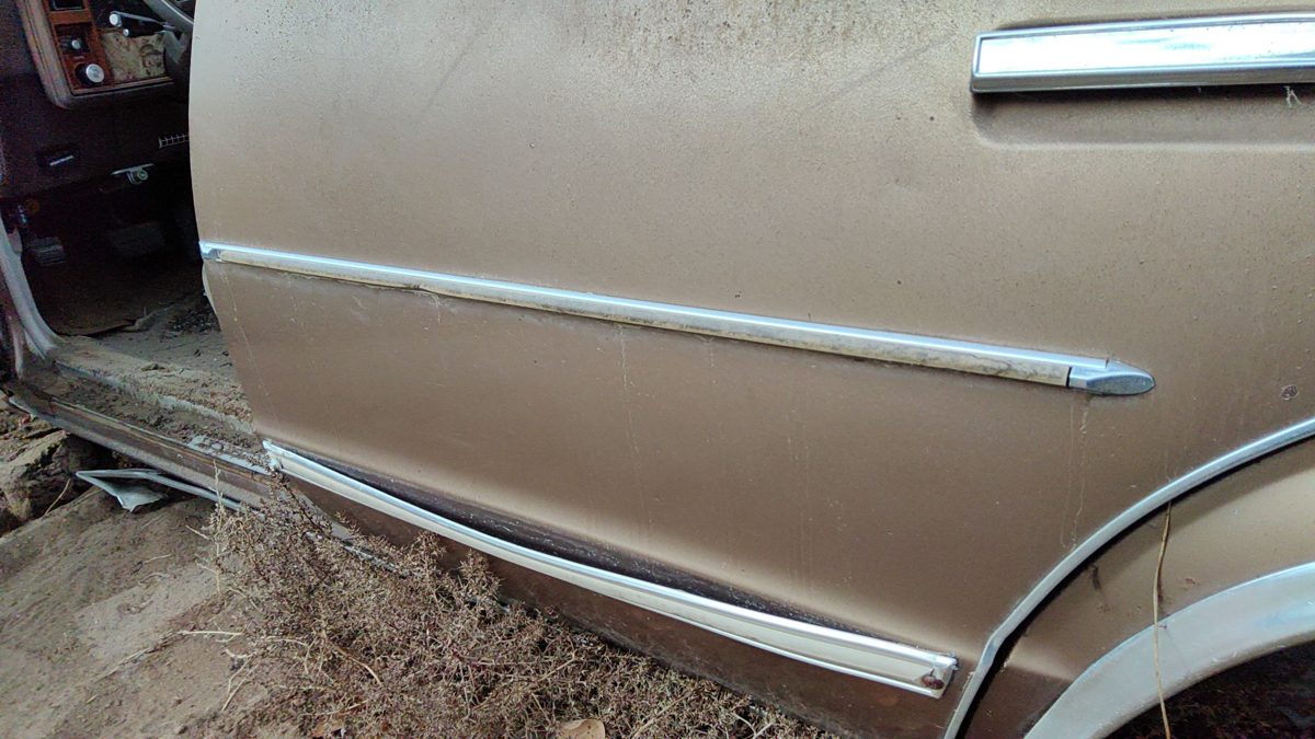 1981 Chevy Malibu Driver Left Rear Moulding From Door Oem Back Trim Strip 4 Door