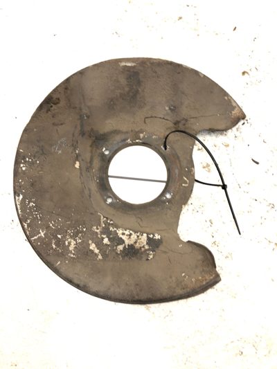 1970-1973 Nissan Datsun 240Z Driver Left Front Brake Dust Shield Backing Plate