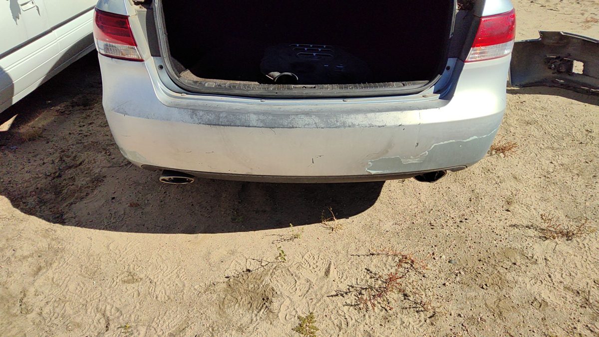 2006-2008 Hyundai Sonata Rear Bumper Cover Assembly Oem Back H1 Silver Blue