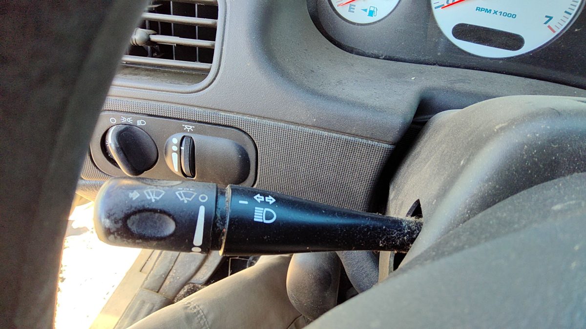 98-04 Intrepid Turn Signal Switch Windshield Wiper Column Control Lever Assembly
