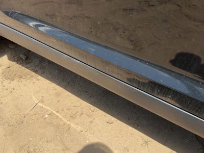11-13 Sportage Driver Left Lower Rocker Panel Moulding Side Skirt Oem Black 9P