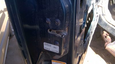 1999 F250 Super Duty Driver Left Front Door Latch With Rods/cables Oem