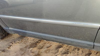 2001-2005 Vw Passat Driver Left Front Moulding From Door Oem Trim Strip Silver