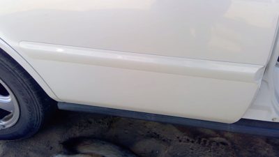 95-98 Acura Tl Passenger Right Rear Moulding From Door Oem Back Trim Strip White